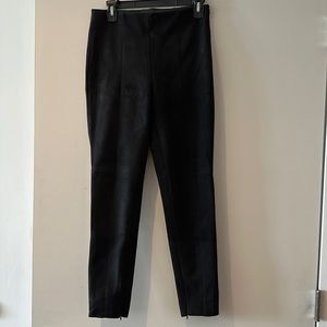 Zara suede leggings
